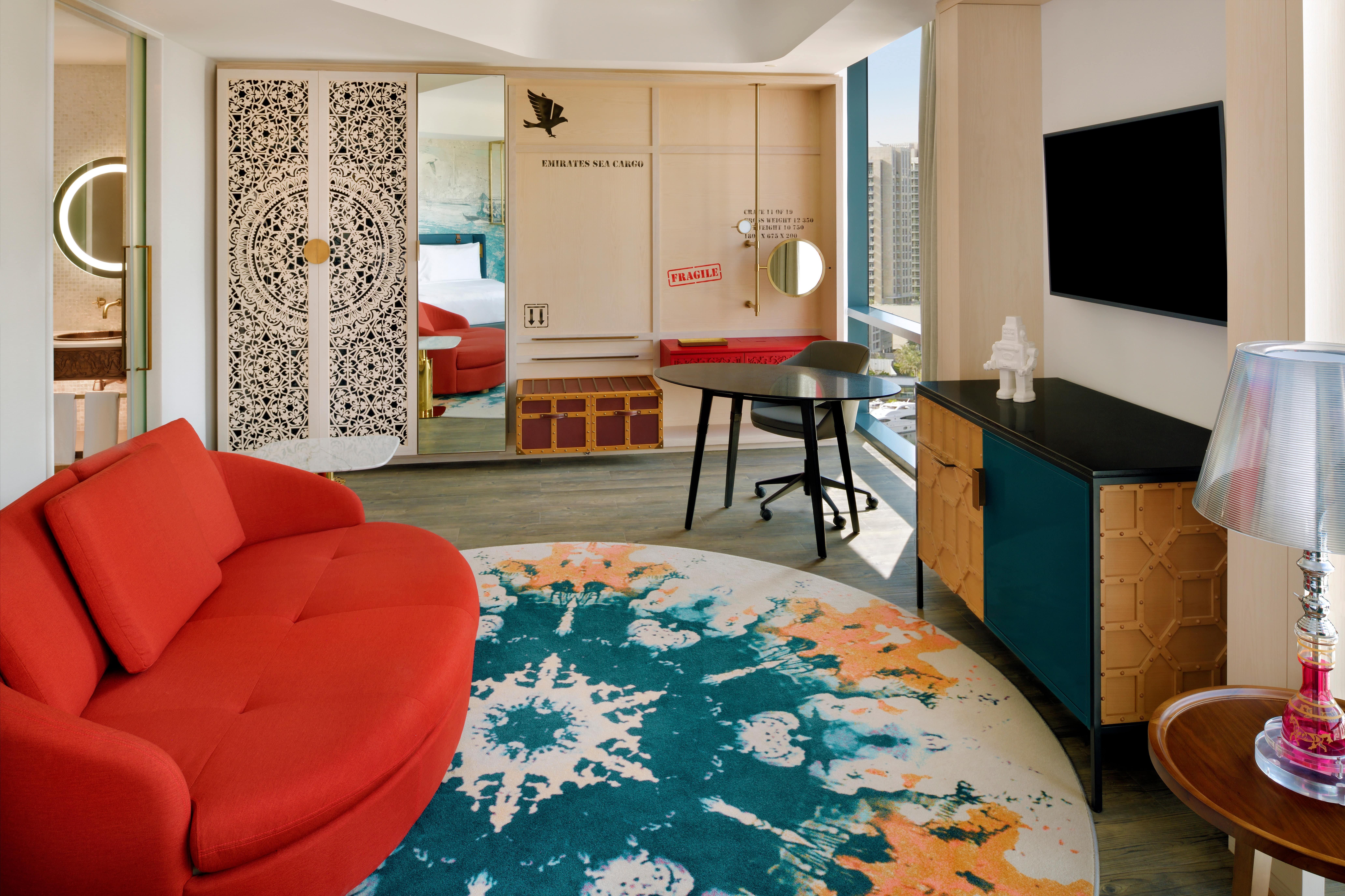 Hotel Indigo Dubai Downtown By Ihg Buitenkant foto A suite at the hotel