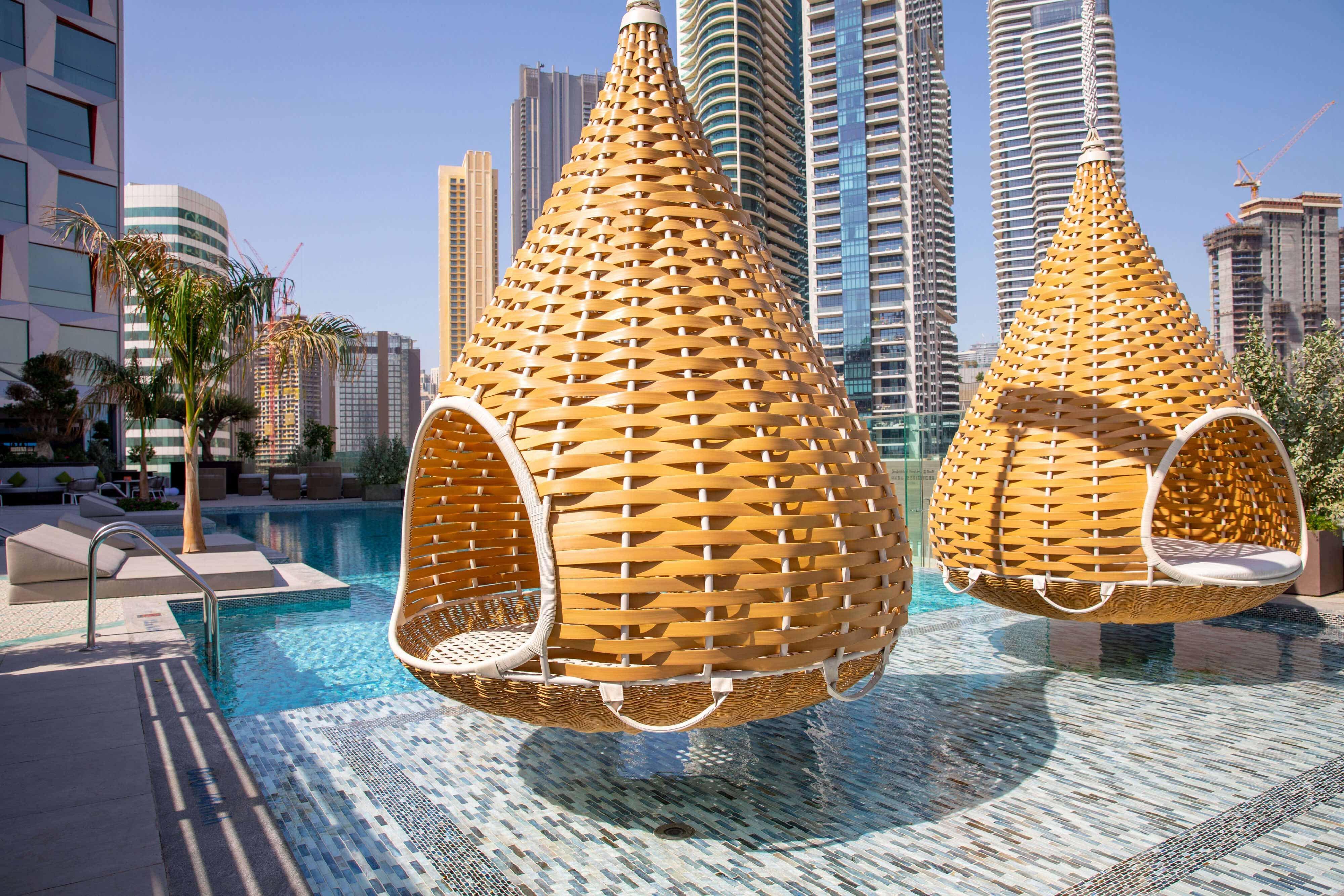 Hotel Indigo Dubai Downtown By Ihg Buitenkant foto The pool at the Address Downtown Hotel