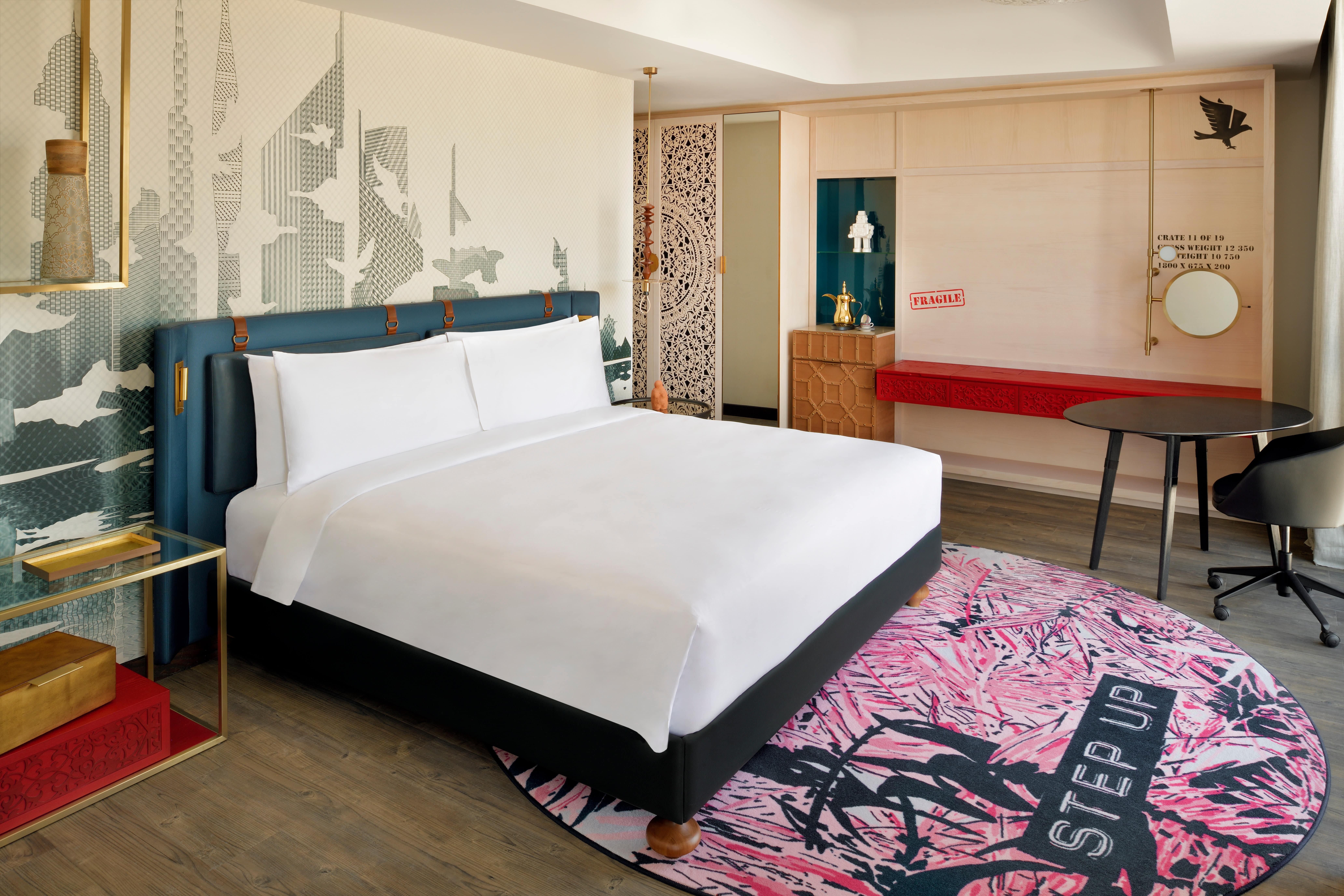 Hotel Indigo Dubai Downtown By Ihg Buitenkant foto A room at the hotel