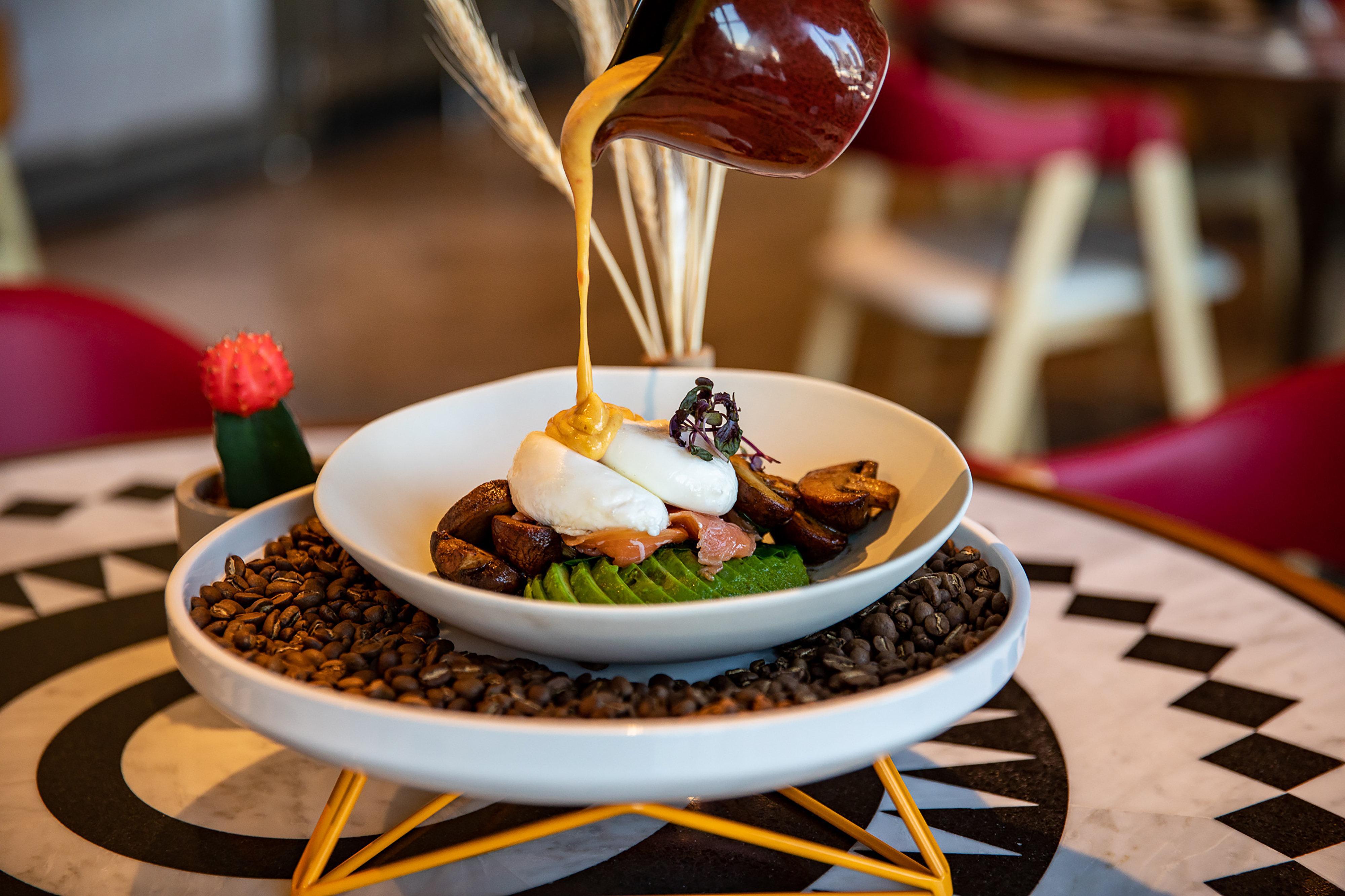 Hotel Indigo Dubai Downtown By Ihg Buitenkant foto A breakfast bowl at the restaurant