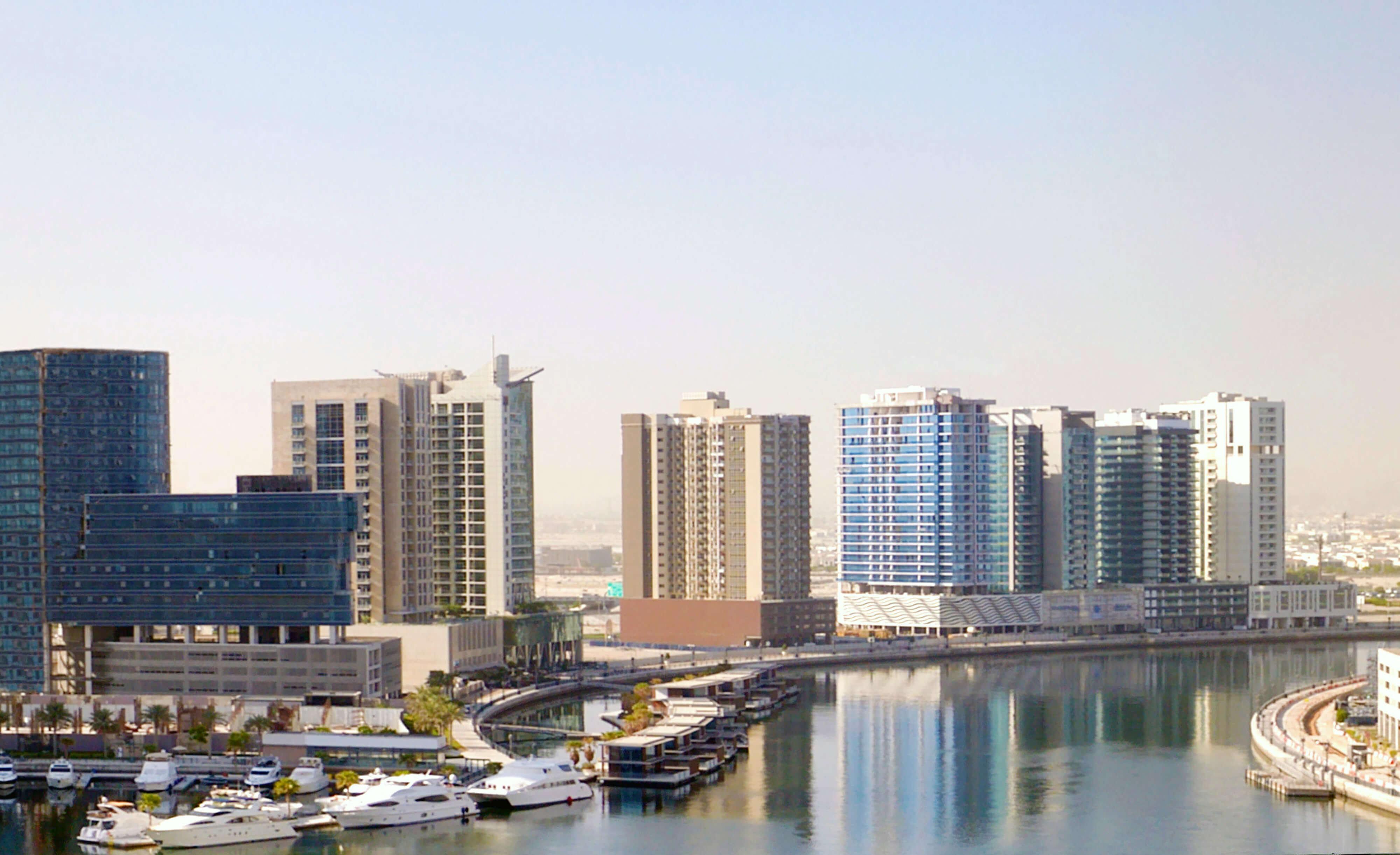 Hotel Indigo Dubai Downtown By Ihg Buitenkant foto Marina skyline