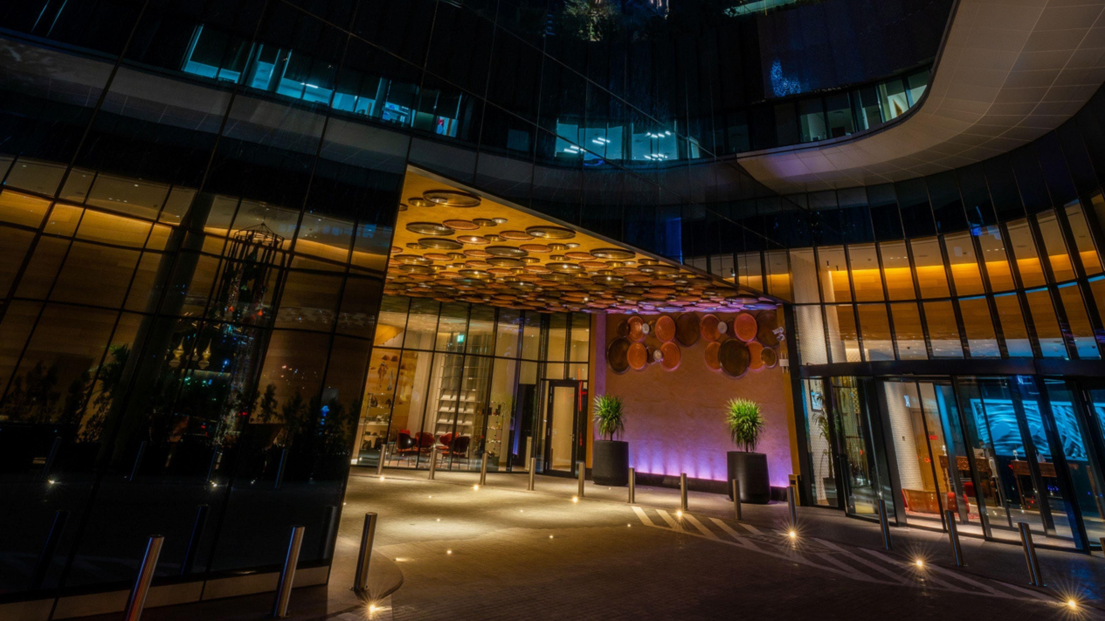 Hotel Indigo Dubai Downtown By Ihg Buitenkant foto The lobby of the hotel