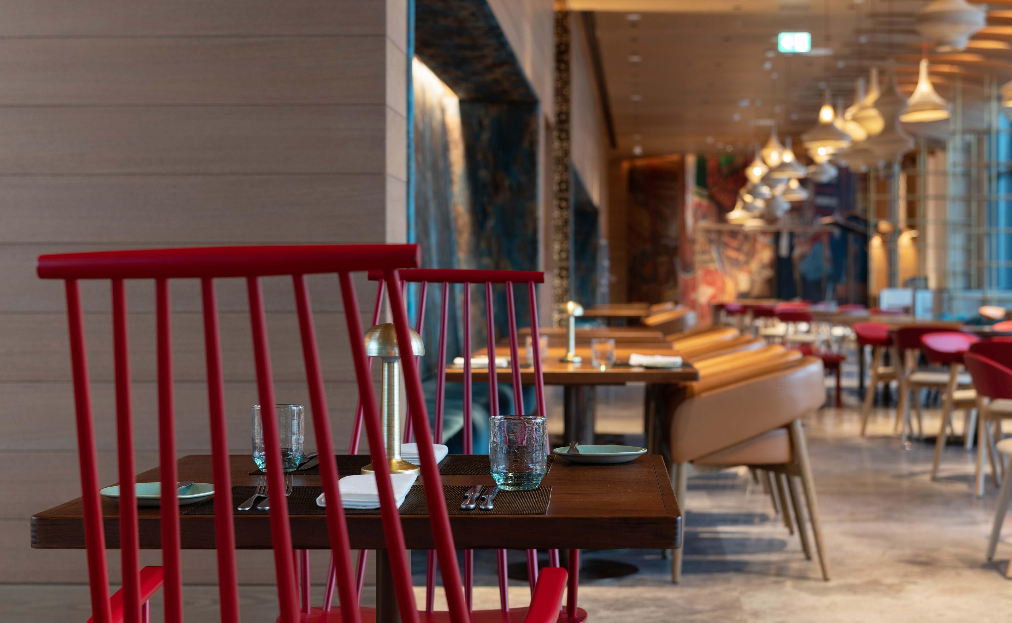 Hotel Indigo Dubai Downtown By Ihg Buitenkant foto Restaurant