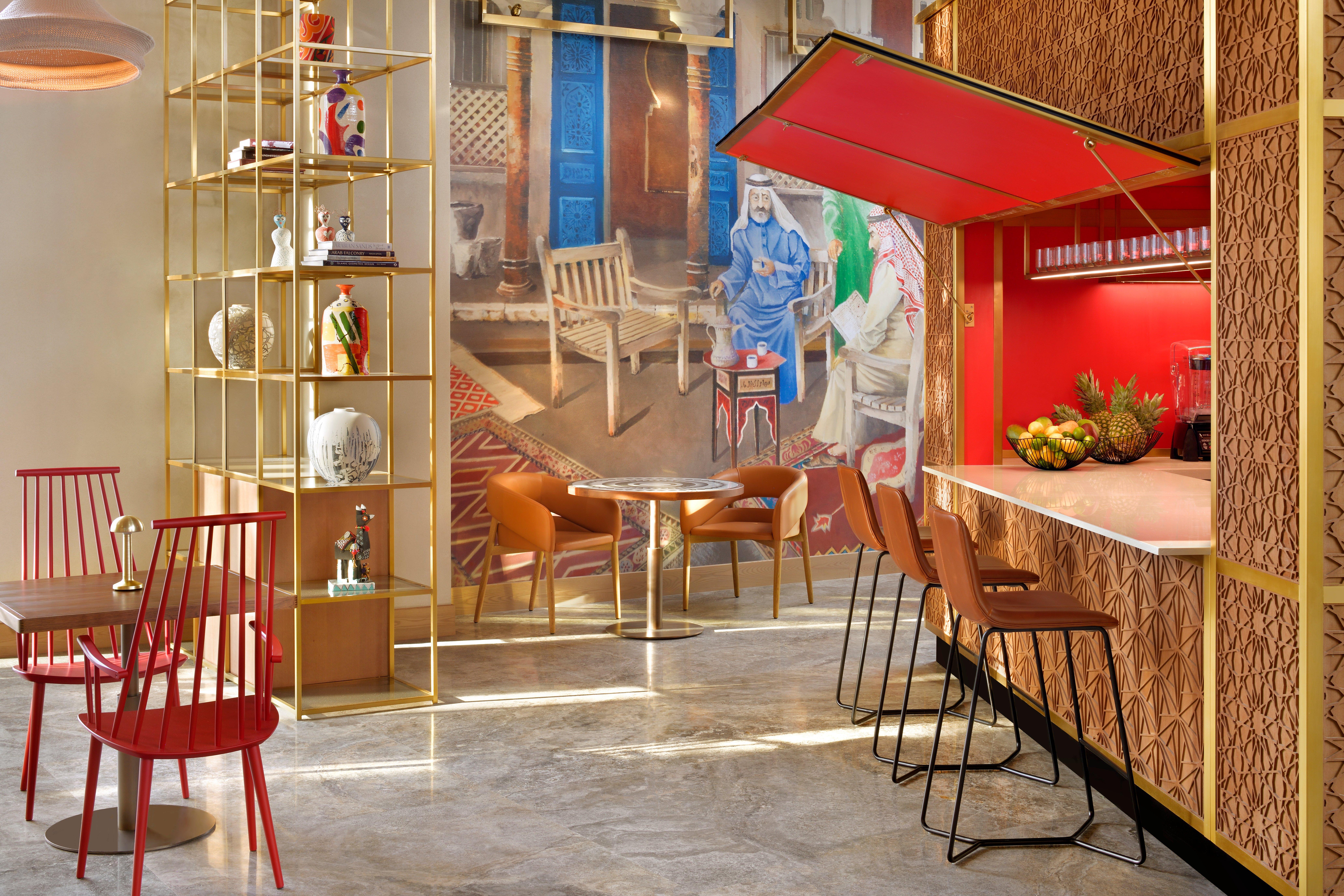 Hotel Indigo Dubai Downtown By Ihg Buitenkant foto The interior of the restaurant