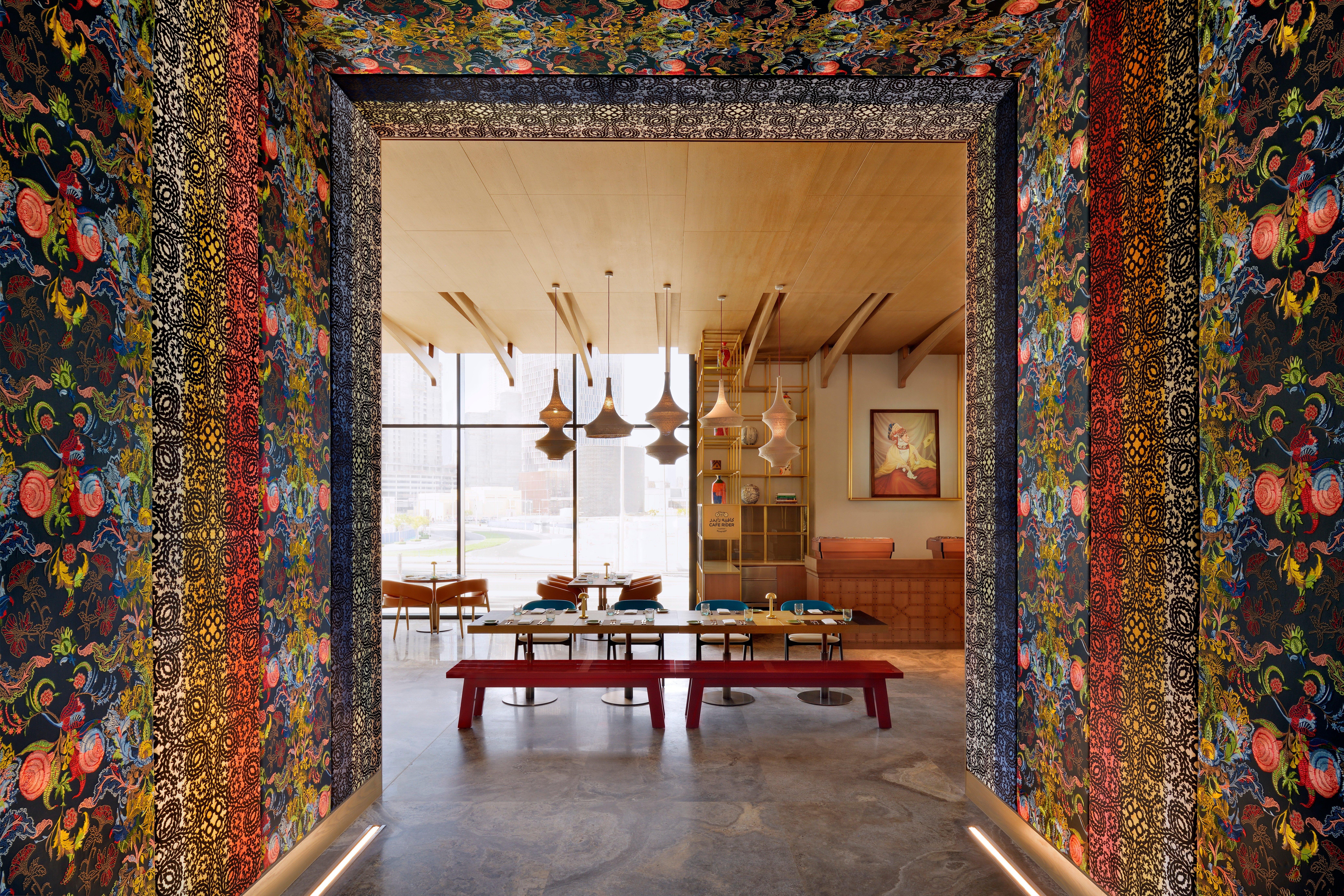 Hotel Indigo Dubai Downtown By Ihg Buitenkant foto The restaurant